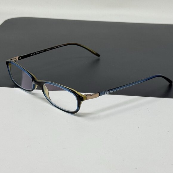 Ralph Lauren RA 7045 1165 Brown Slim Rectangle Eyeglasses Frames 49-17 135 Italy - Picture 3 of 12